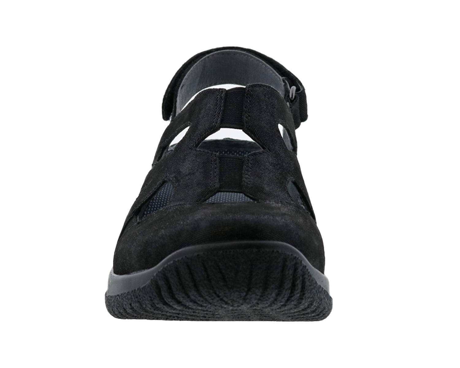 SMILES Black Microdot Leather
