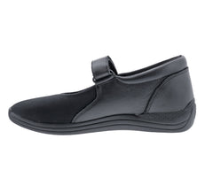 MAGNOLIA Black Leather/Stretch