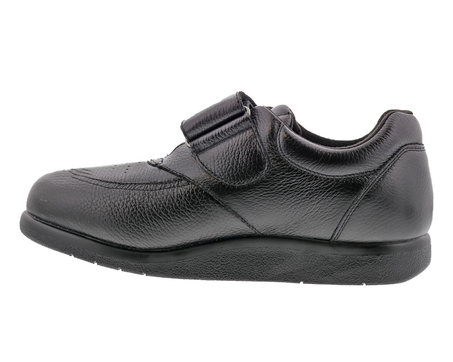 NAVIGATOR II Black Pebbled Leather
