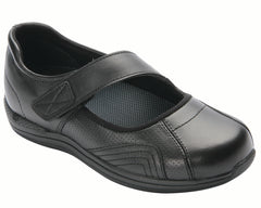 HEATHER Black Leather