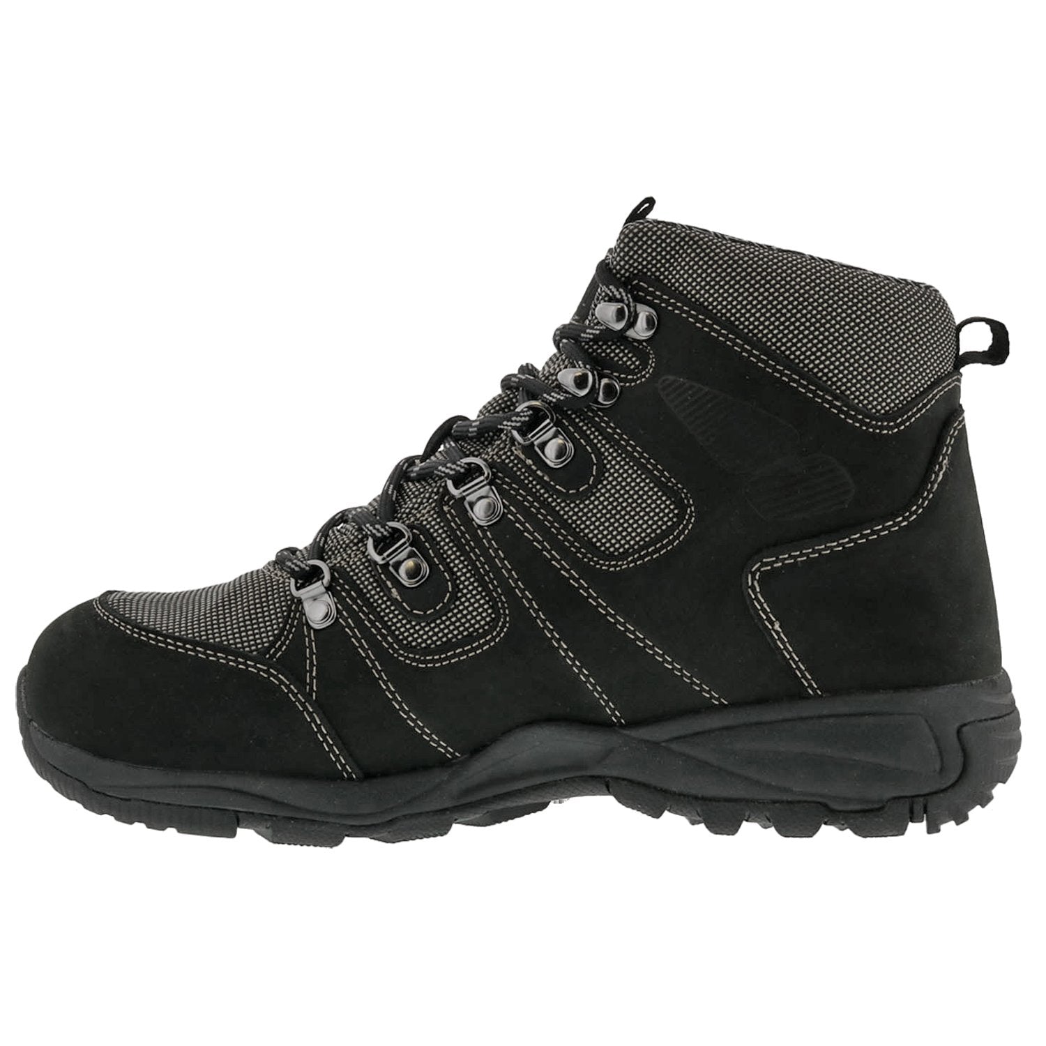 TREK Black Nubuck Leather
