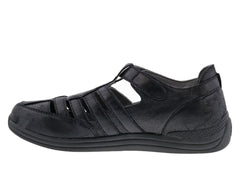 GINGER Dusty Black Leather