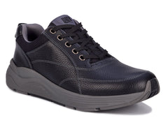 MAKER Black Pebbled Leather