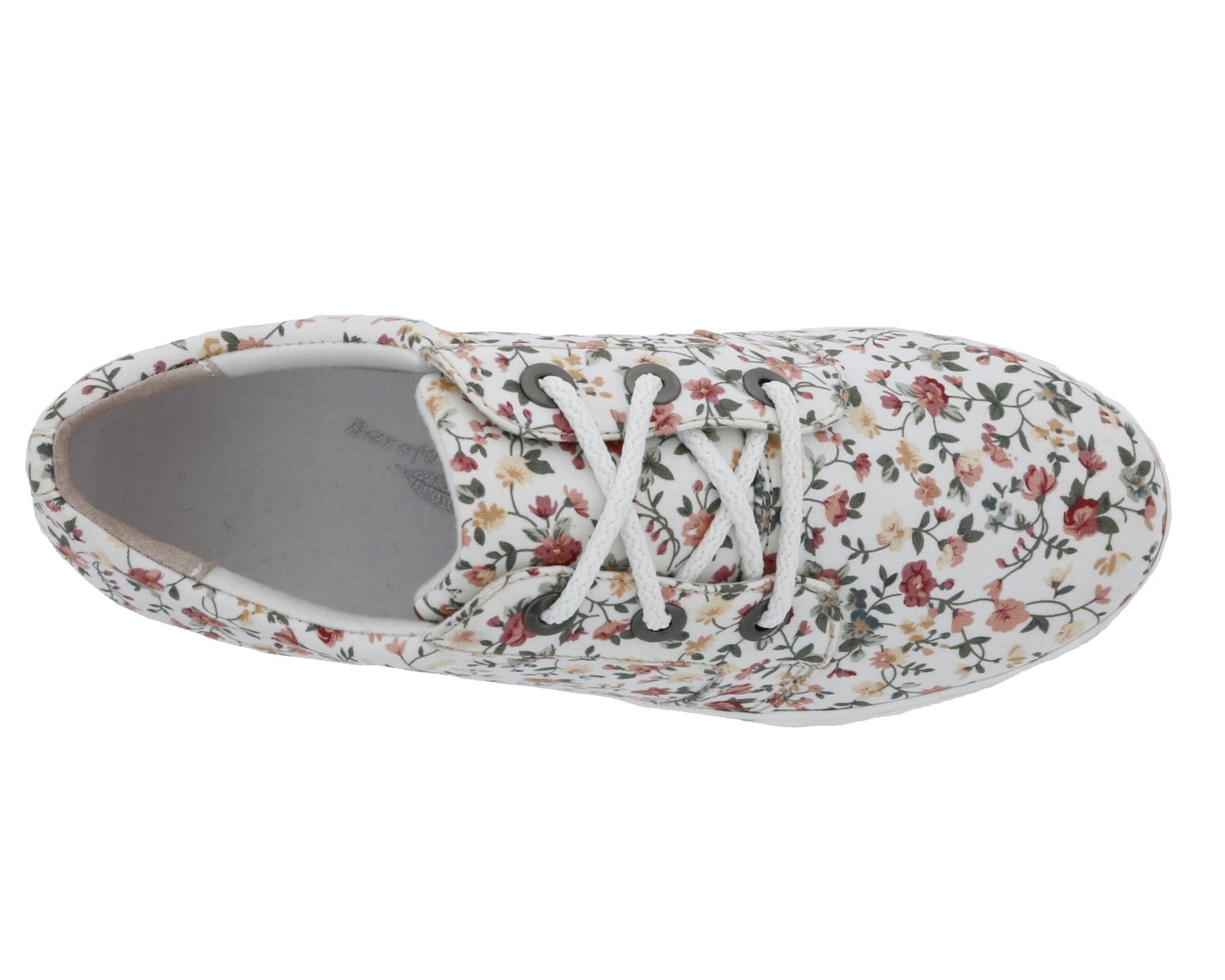 RUBY White Floral Canvas