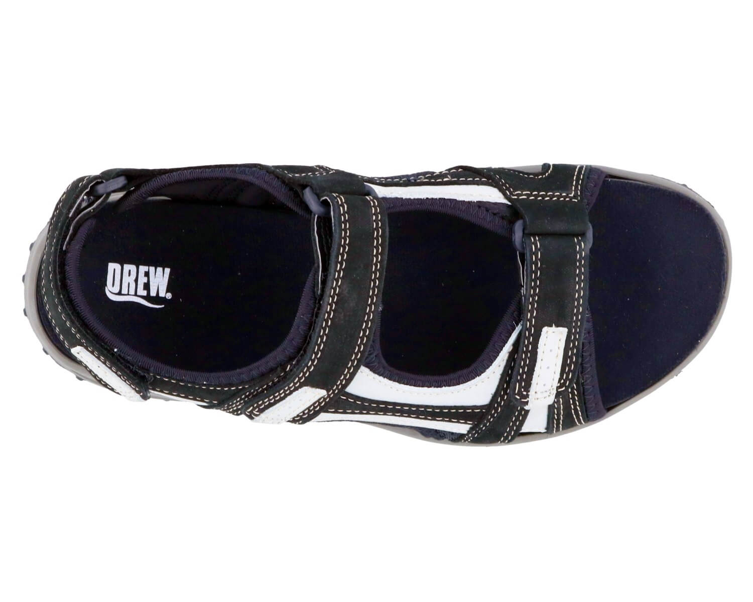 WARREN Black/Grey Nubuck