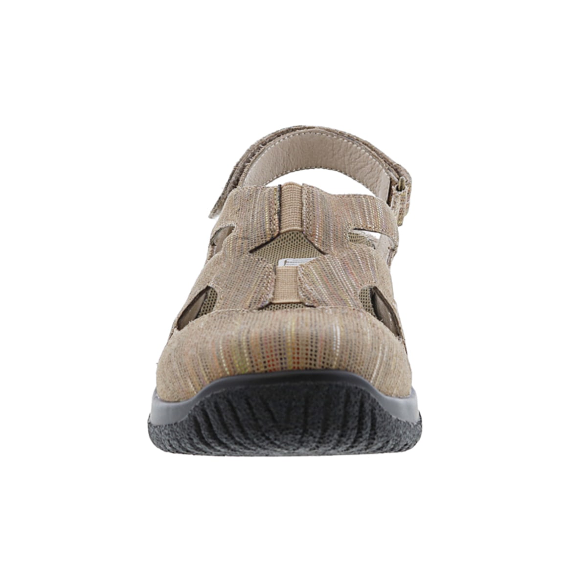 SMILES Khaki Stripe Leather