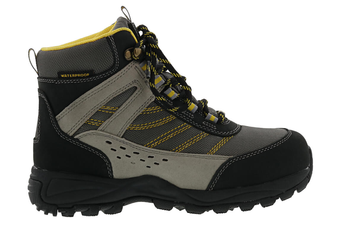 GLACIER Black/Grey Nubuck Leather