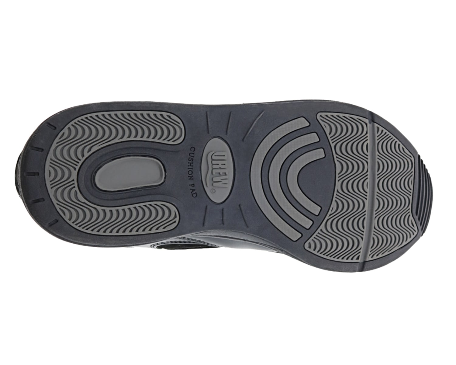 SURGE Black Leather/Black Mesh