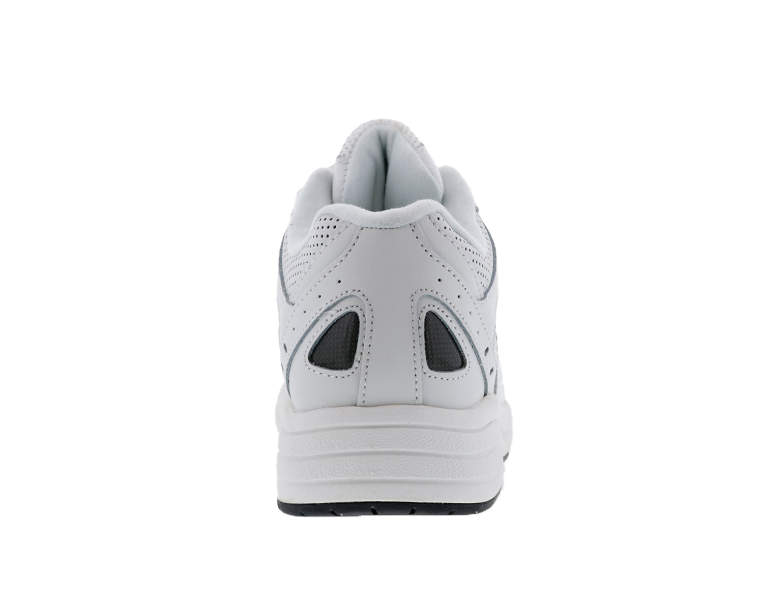 FLARE White Leather Perf/White Mesh