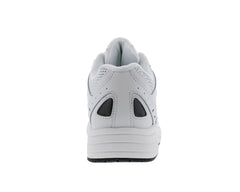 FLARE White Leather Perf/White Mesh