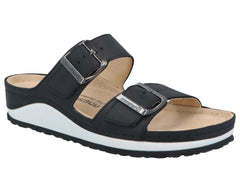 SENJA Black Oiled Leather