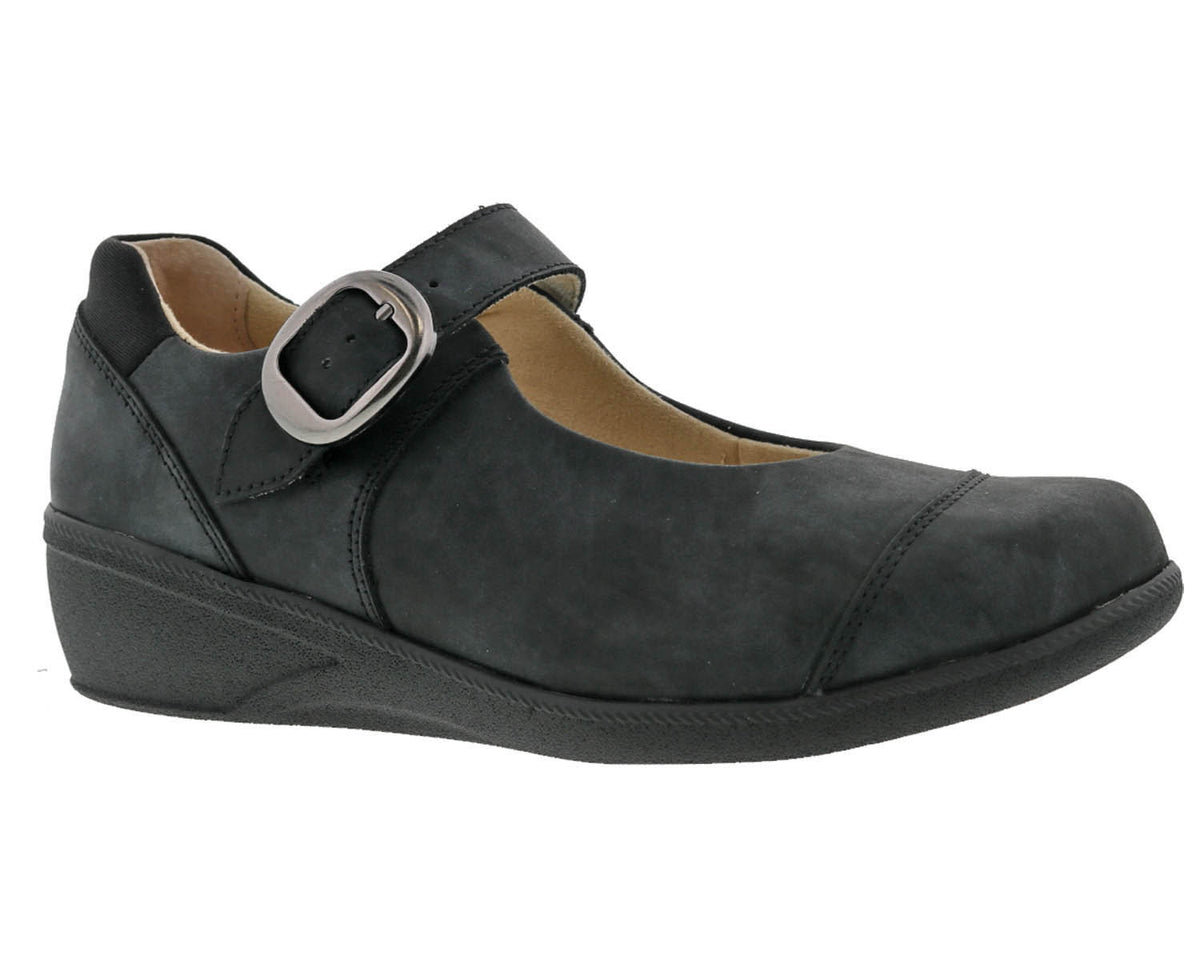 JILLIAN Black Leather