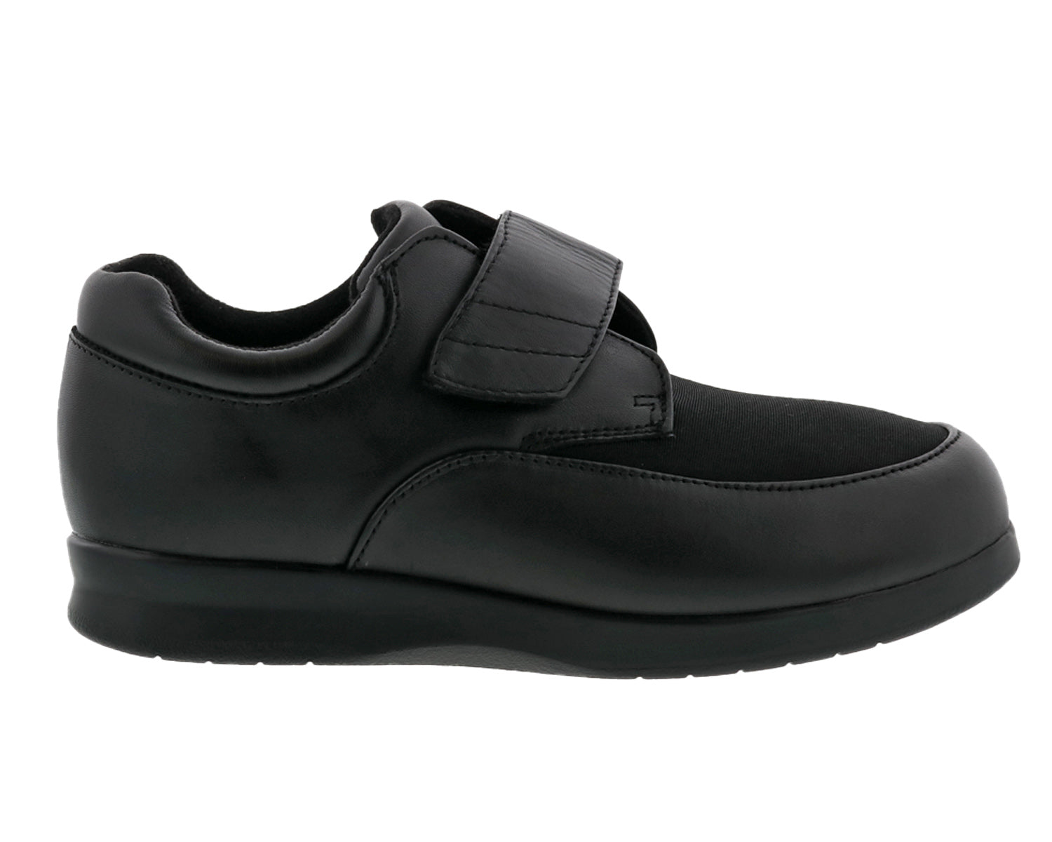 QUEST Black Leather / Black Stretch