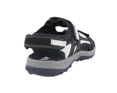 WARREN Black/Grey Nubuck