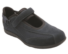 JOY Navy Suede/ Stretch