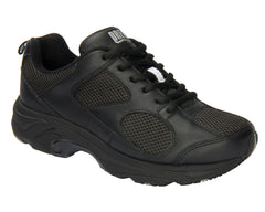 FLASH II Black Leather/Mesh