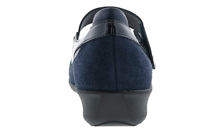 GENOA Navy Suede Combo