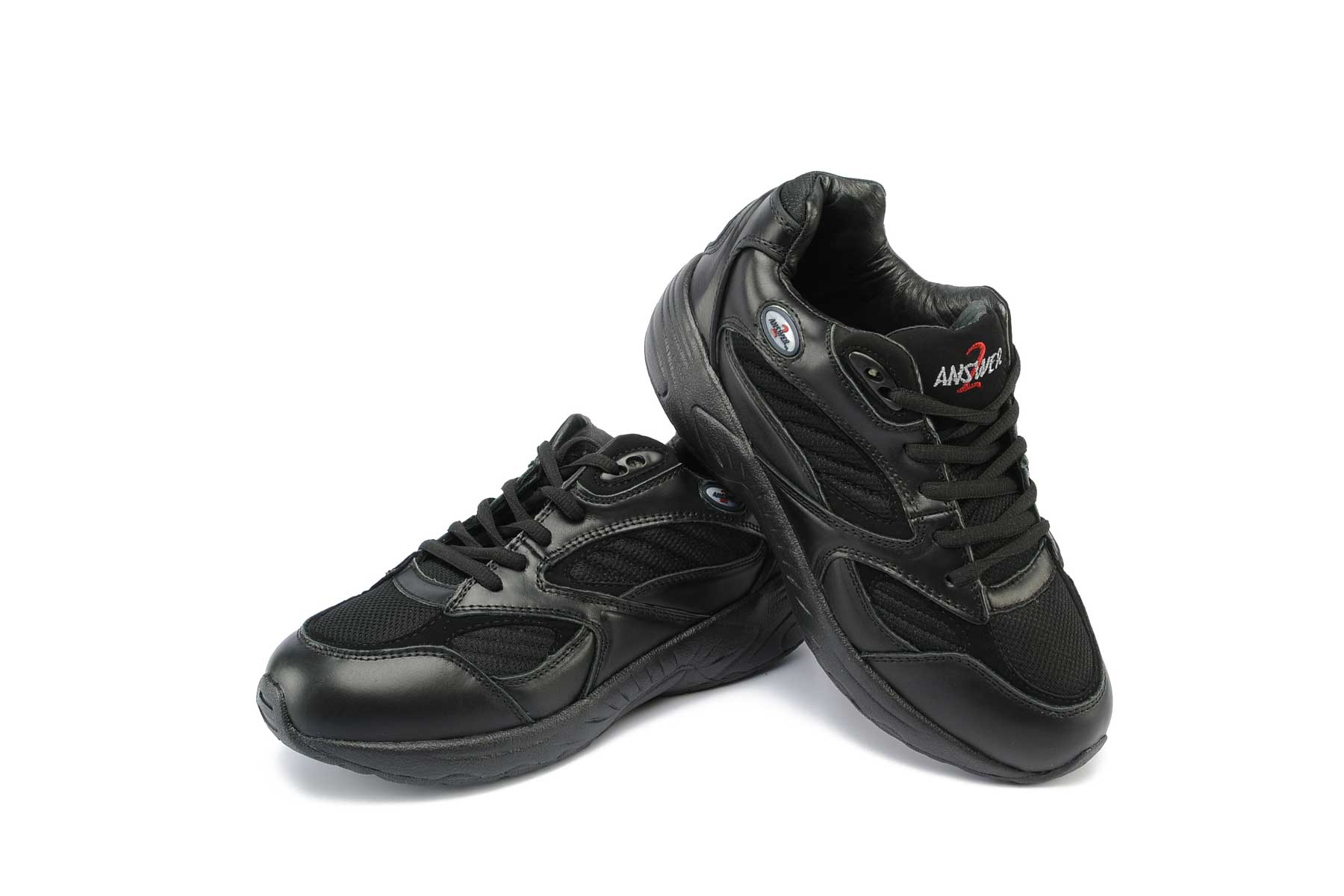554 - Answer2 Men's Athletic Walking Shoes Black