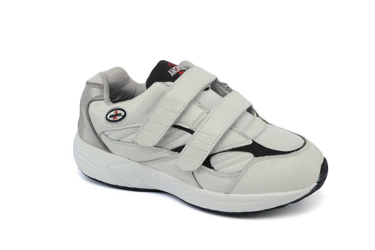 554-V - Answer2 Men's Athletic Walking Shoes White/Navy