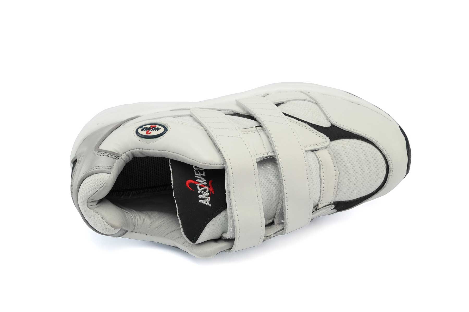 554-V - Answer2 Men's Athletic Walking Shoes White/Navy