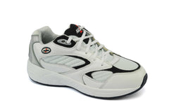 554 - Answer2 Men's Athletic Walking Shoes White/Navy