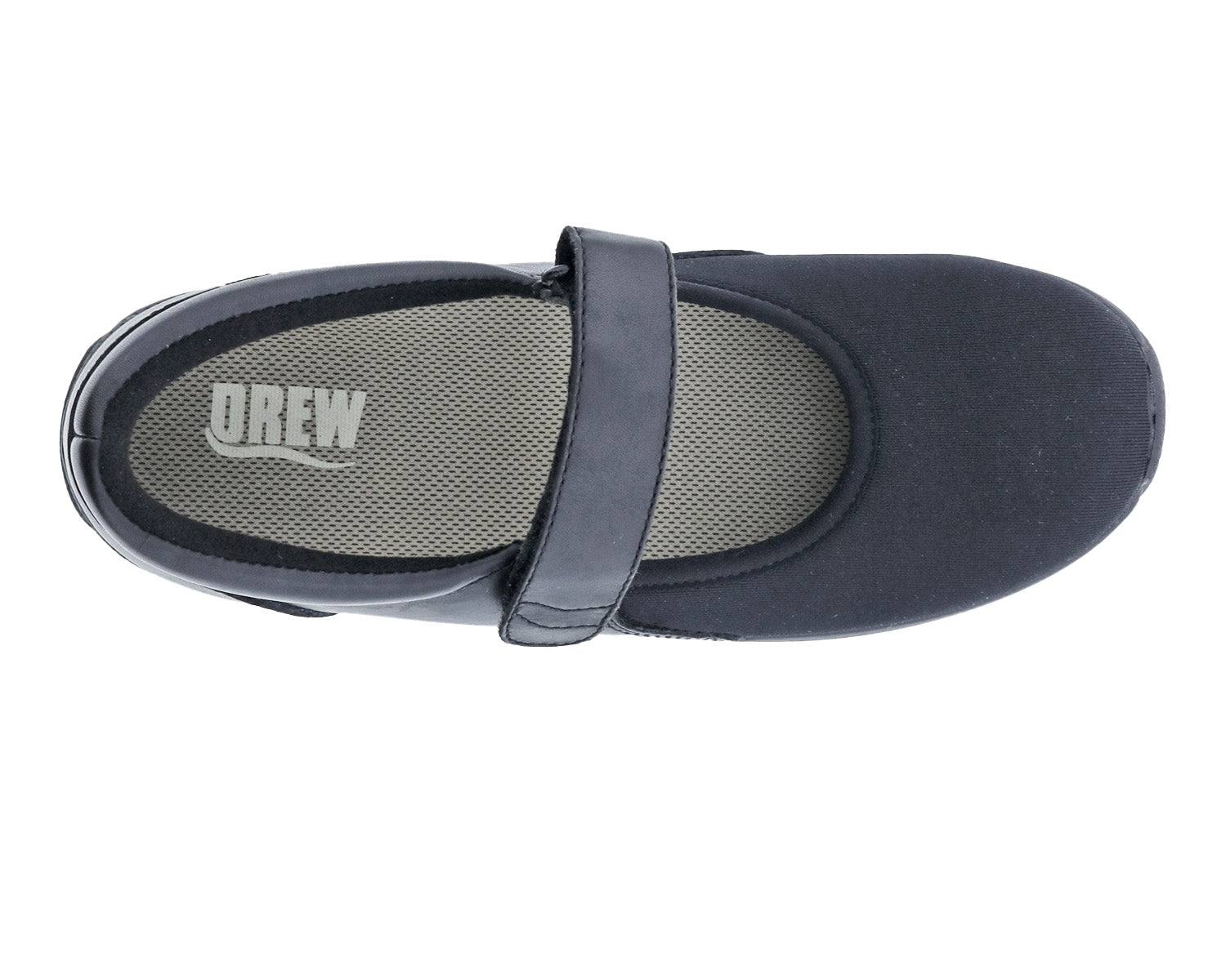 MAGNOLIA Black Leather/Stretch
