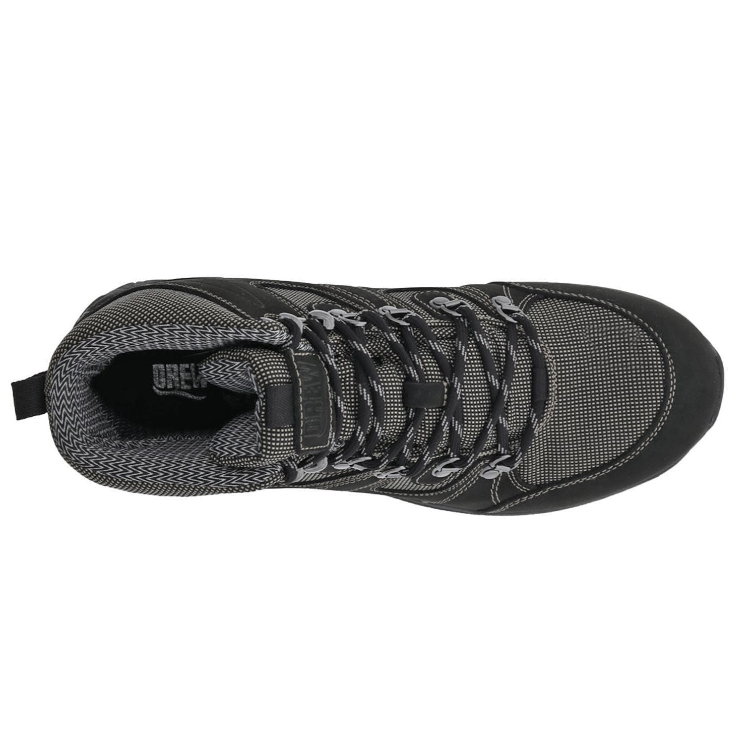TREK Black Nubuck Leather