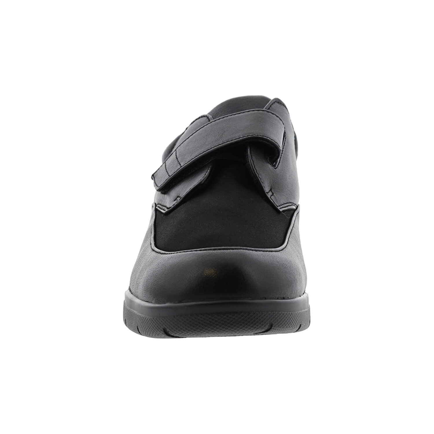 JOURNEY II Black Leather/Black Stretch