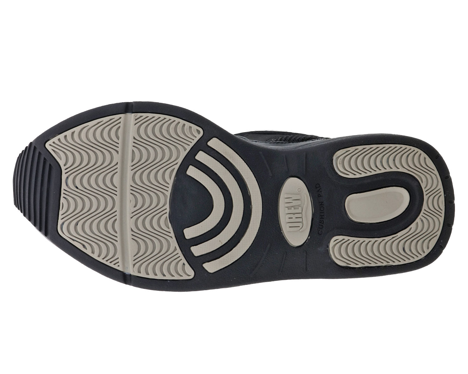 FLARE Black Leather/Mesh