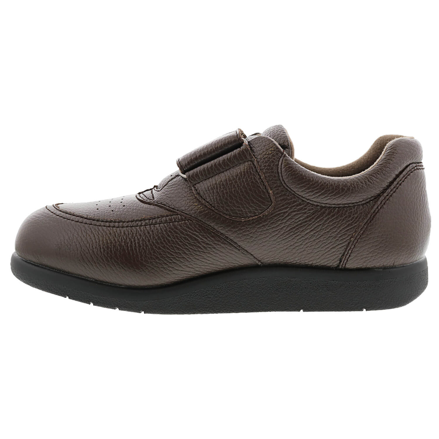 NAVIGATOR II Brown Pebbled Leather