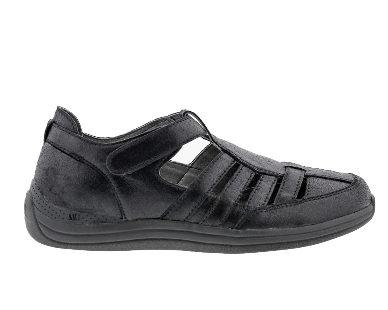 GINGER Dusty Black Leather