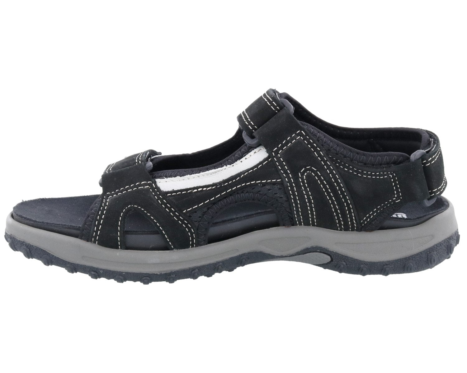 WARREN Black/Grey Nubuck