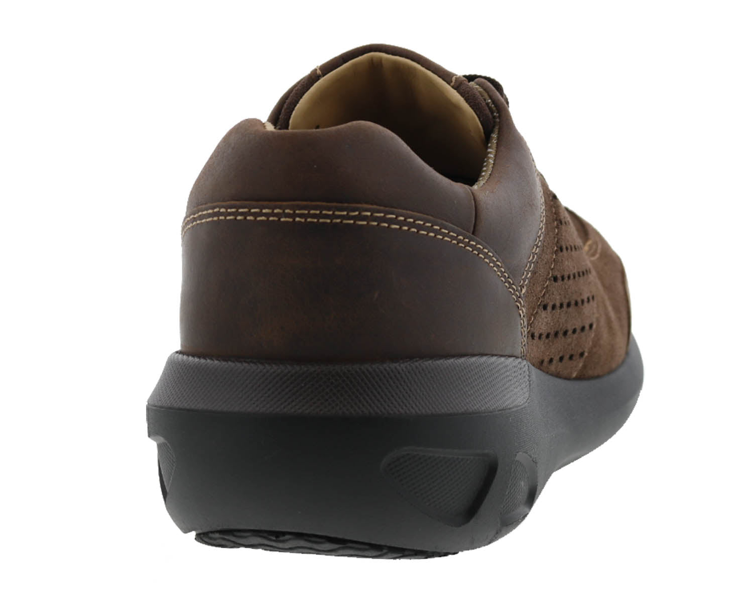 MILES Brown Suede Leather