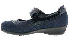 GENOA Navy Suede Combo