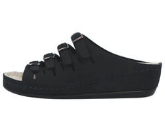 HASSEL Dark Blue Nubuck Leather