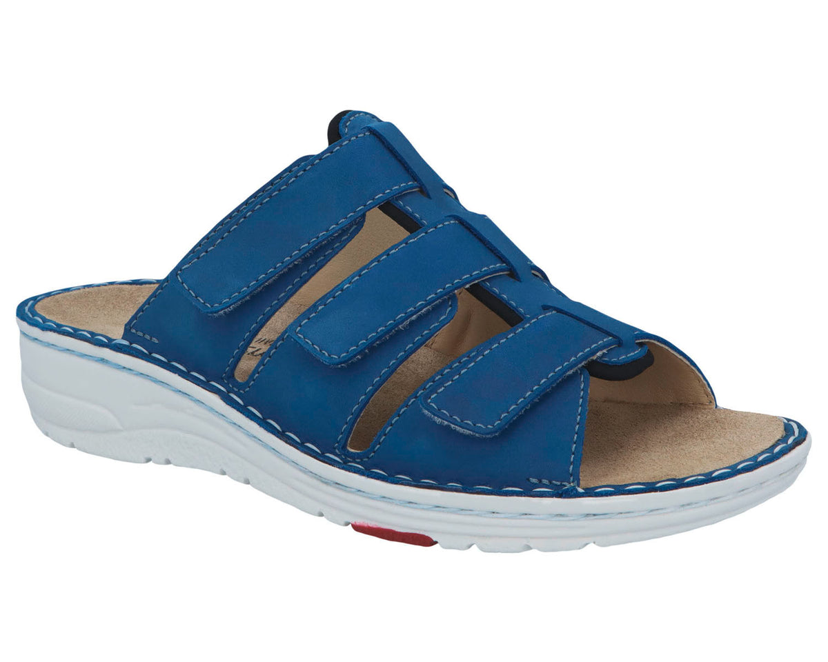 SENTA Royal Blue Nubuck Leather