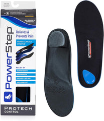 Powerstep Protech Control Orthotic Insoles