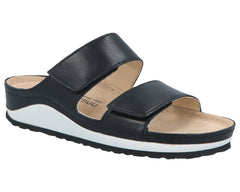 SIRENA Black Calfskin Leather
