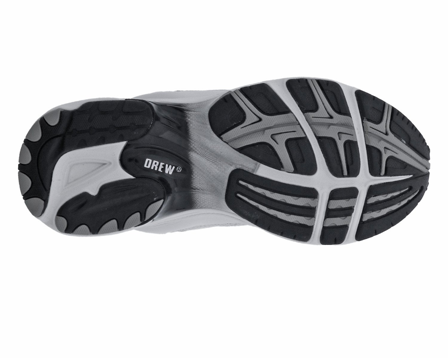 FLASH II White Leather/White Mesh