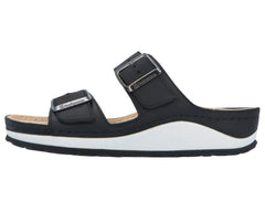 SENJA Black Oiled Leather