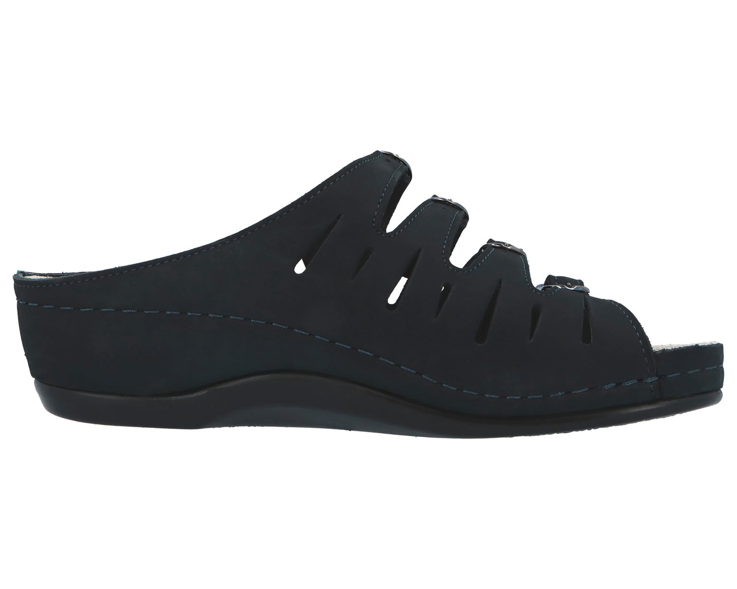 HASSEL Dark Blue Nubuck Leather