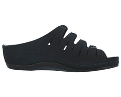HASSEL Dark Blue Nubuck Leather