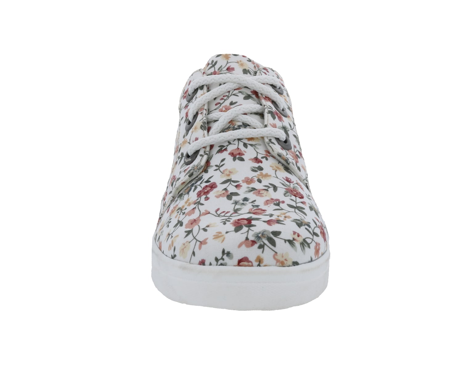 RUBY White Floral Canvas