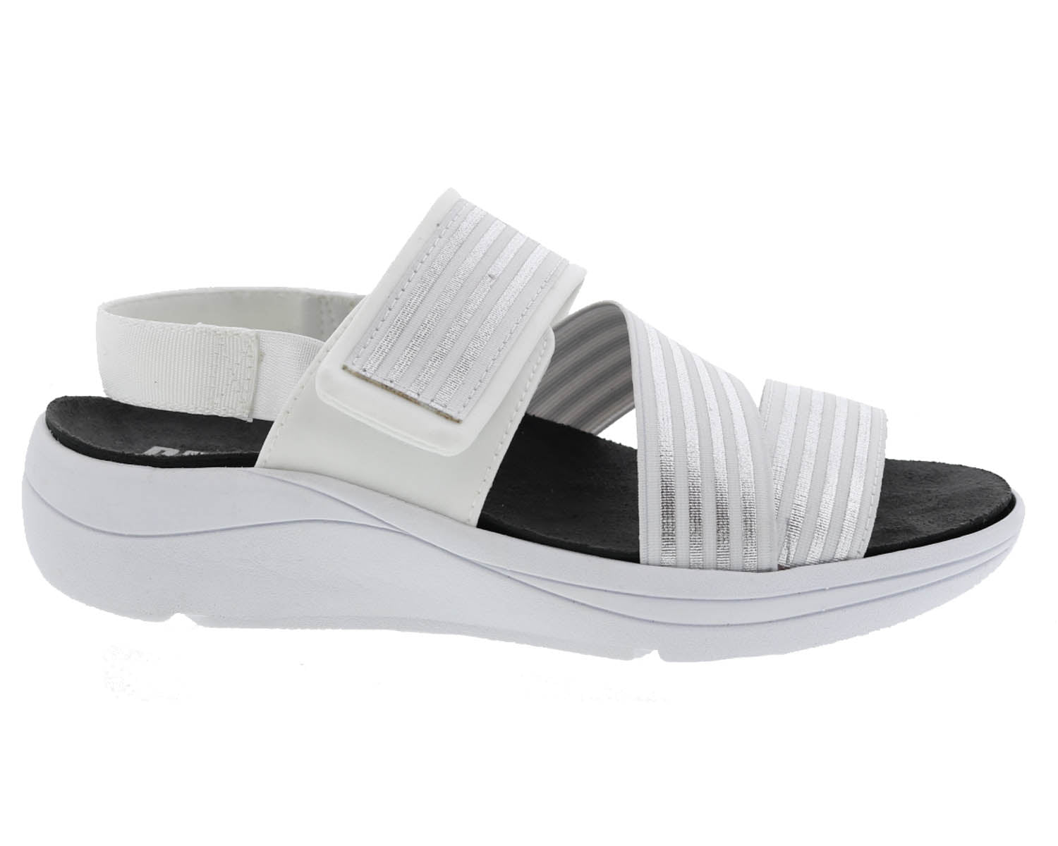 SUTTON White/Silver Combo