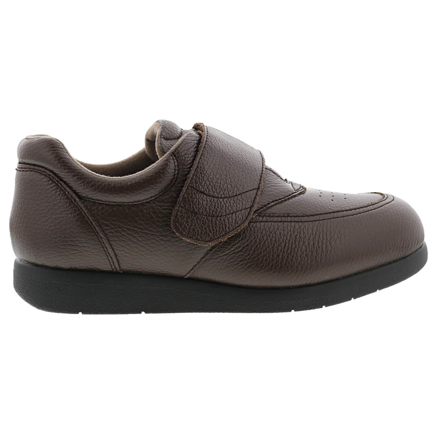 NAVIGATOR II Brown Pebbled Leather