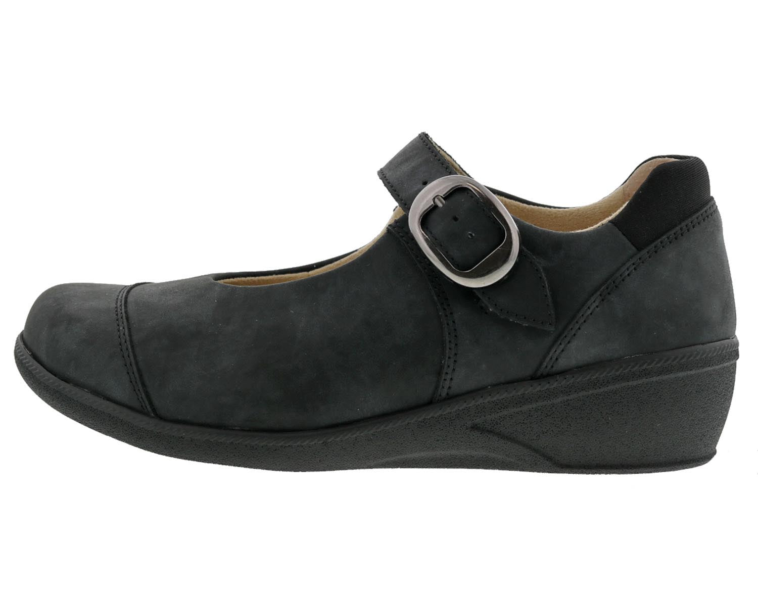 JILLIAN Black Leather