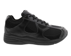 SURGE Black Leather/Black Mesh