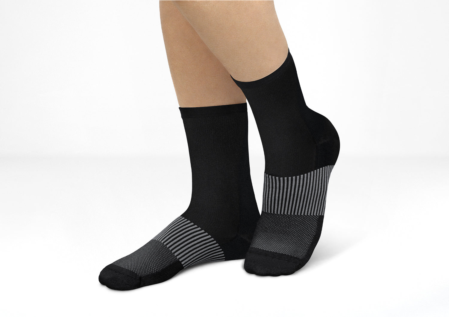 Mid-Calf Compression Socks - 18-25 mmHg