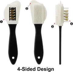 3-Sided Cleaning Shoe Brush for Suede & Nubuck