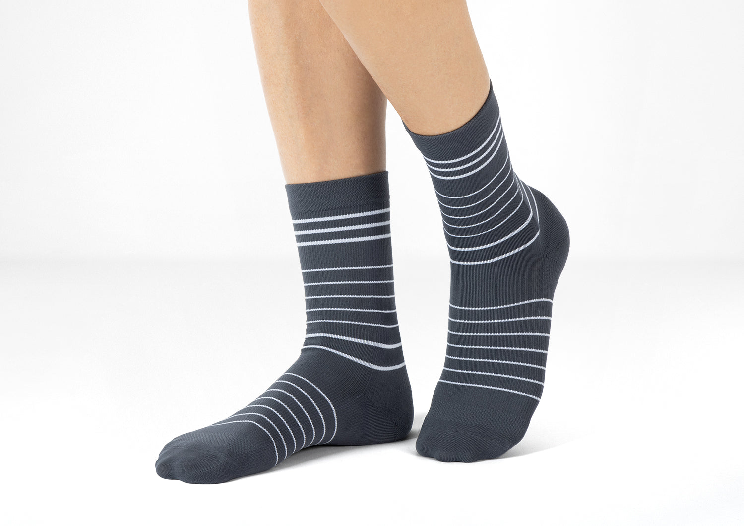 Mid-Calf Compression Socks - 18-25 mmHg